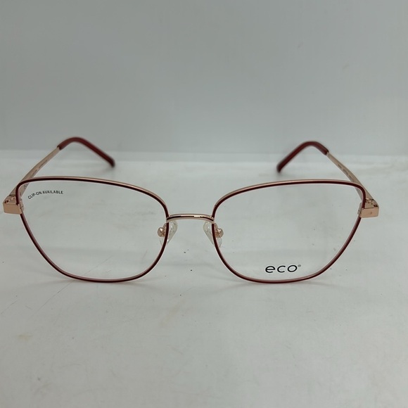 ECO Vervine BRGD Eyeglasses Frames & Polarized Sun Clip On. RXable. NWT - Picture 5 of 10